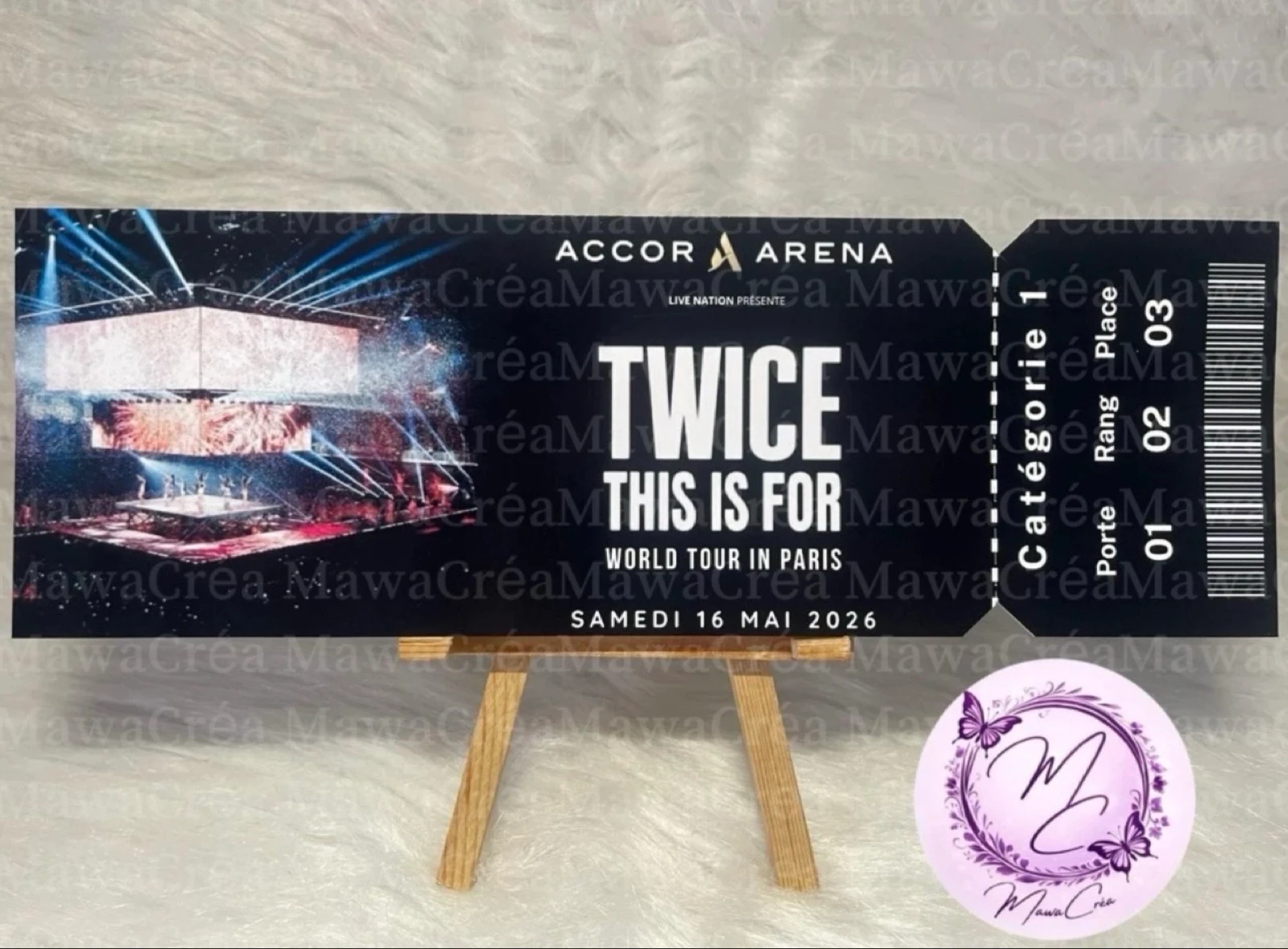 Ticket souvenir Twice 